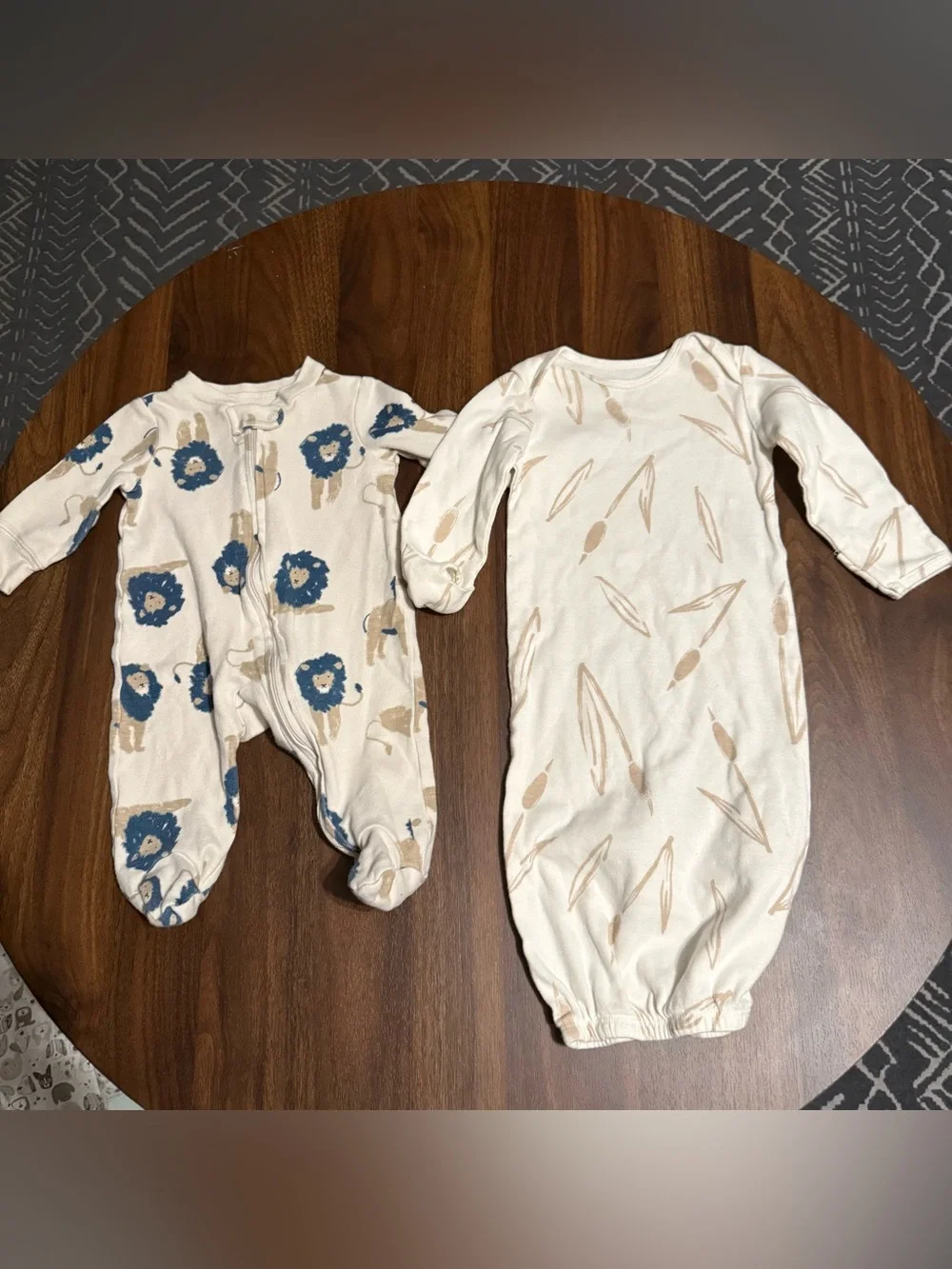 Baby boy sleeper set